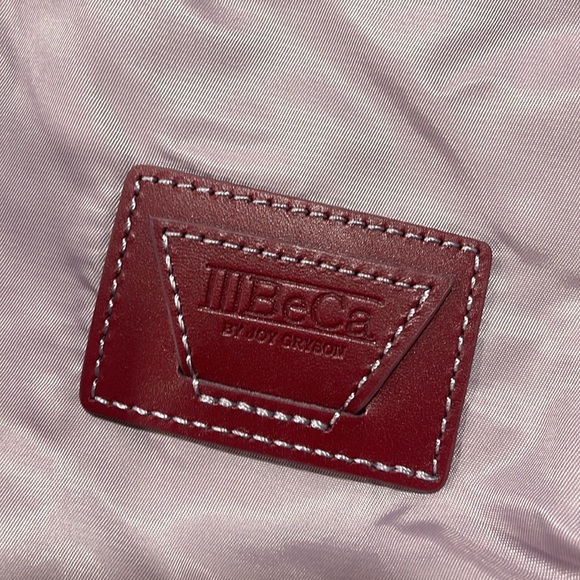 IIIBeCa by Joy Gryson Crossbody/Shoulder Bag Burgundy Leather - Picture 3 of 12